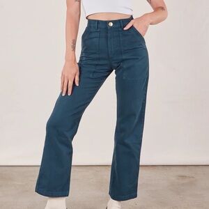 Big Bud Press Teal Work Pants